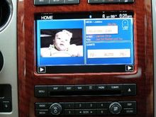 Home Screen on Nav