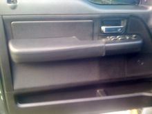 leather arm rest on all doors now