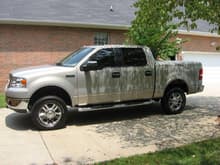 2 1/2&quot; ncd leveling kit, A.R.E  LSX bedcover, 20% tint front windows