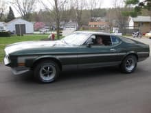 '72 mustang, as of 2009 (no, that's not me)