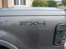 09 FX4 decal. DSG outline with black lettering. From Patriotdecals.com