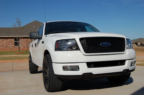 Hella Headlamps and Roush Front Bumper