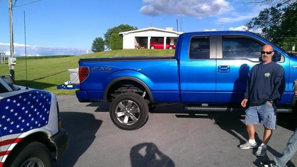 Put new fx4 stickers on didn't like them took back off