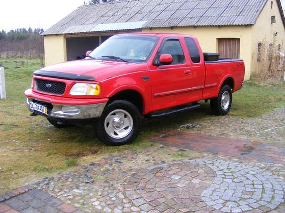 F150 in the FArmyard, at our summerhouse in lonstrup