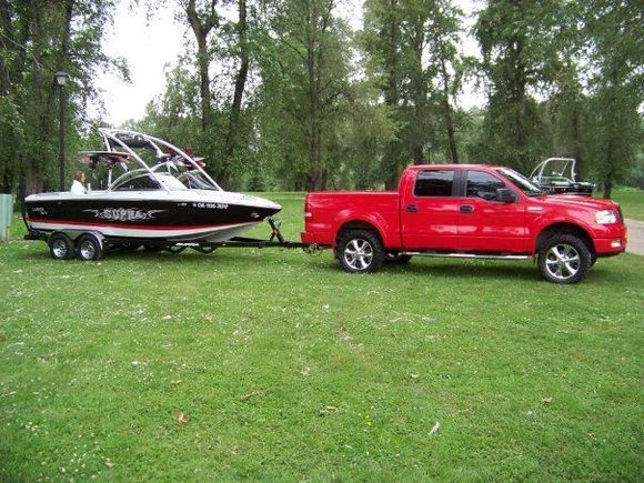 truck and boat