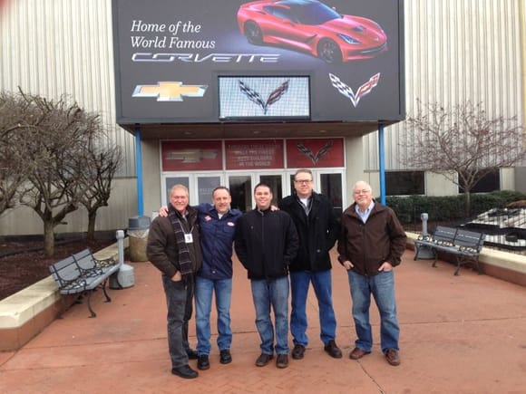 Took the Corvette factory and museum tour one week to the day before the big floor collapse!