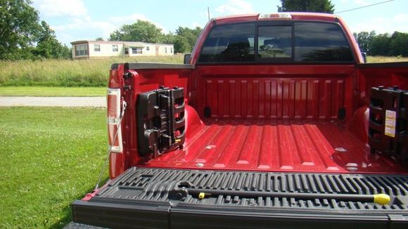 stowed   driver side
