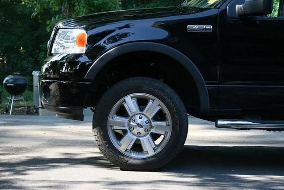 Stock 20's with 32" Pirelli's