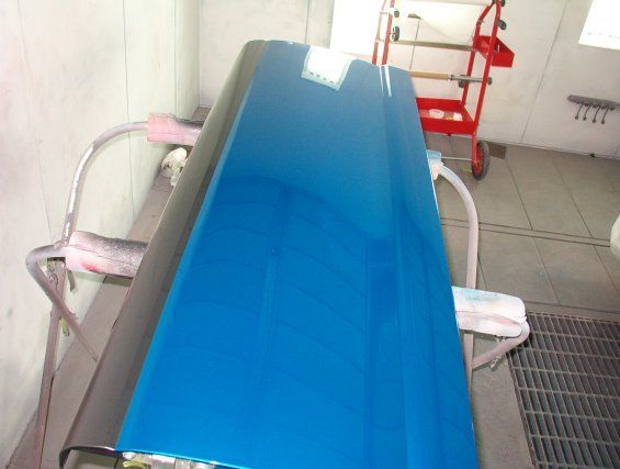 Paint booth pis, withought the airbrushed orange stripe.
