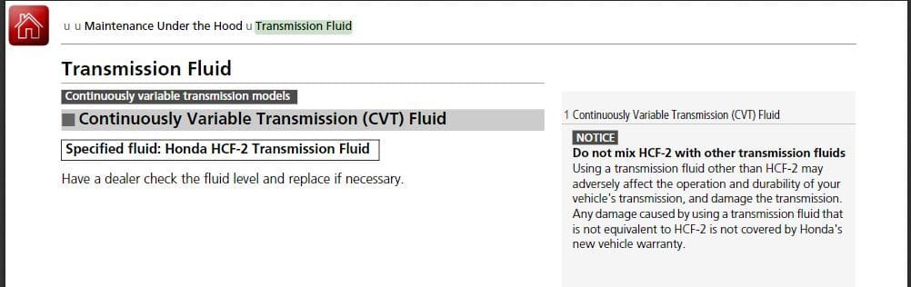 honda fit transmission fluid change cost