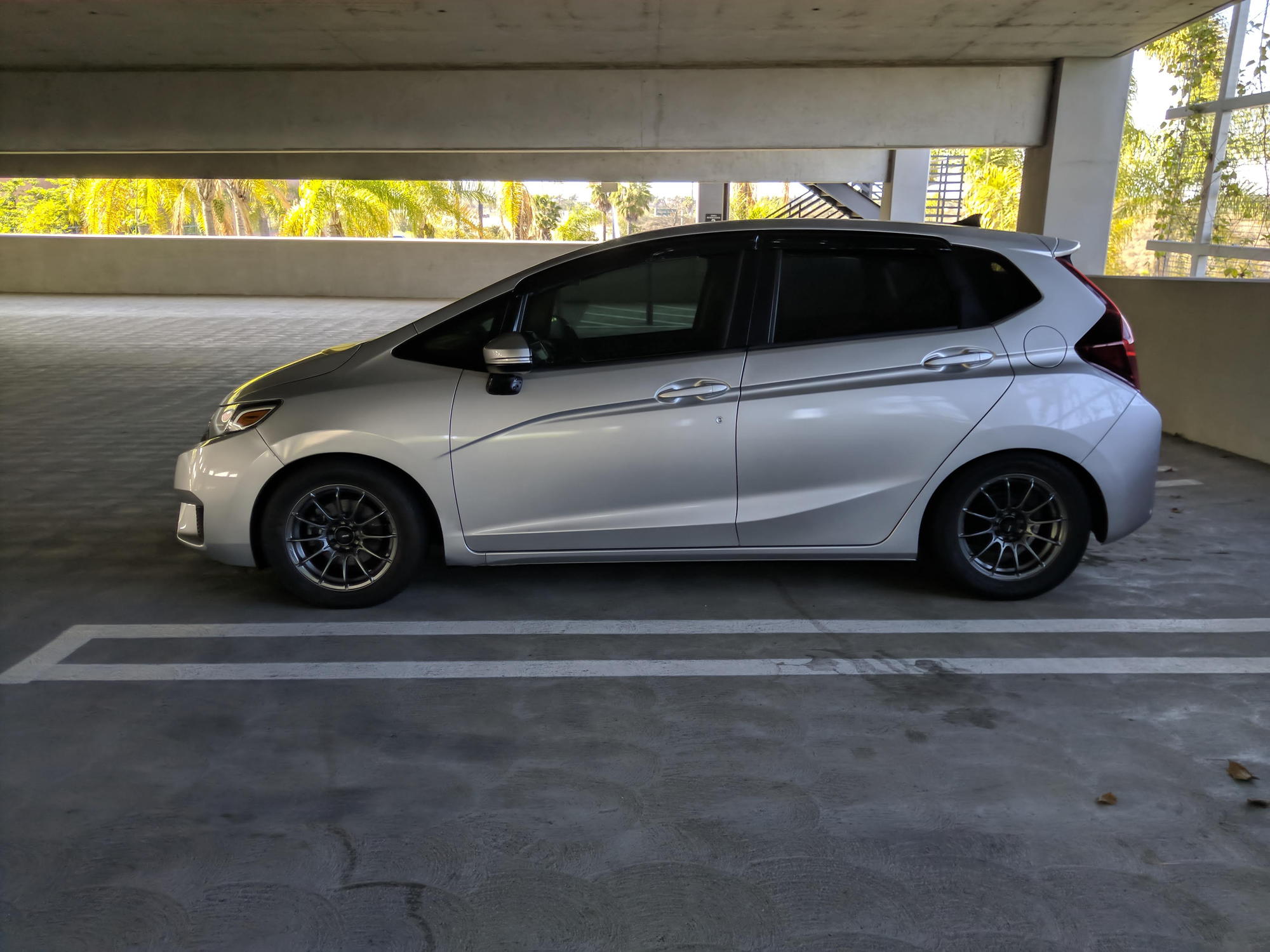 2018 Honda Fit EX with 15x7 Rota TFS301 and Nankang 195x55 on Lowering  Springs, 656881