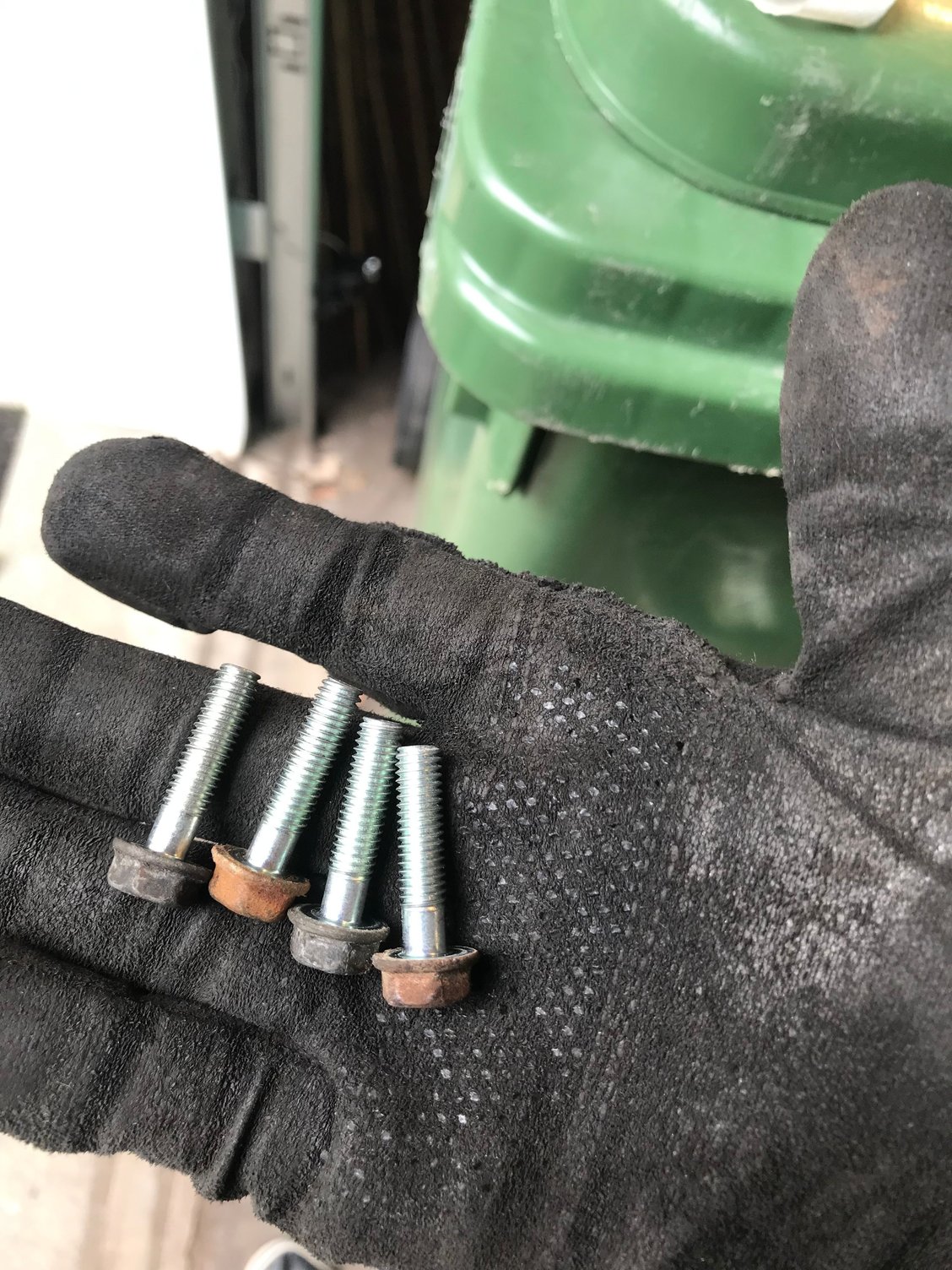 Looks like the coil pack bolts have never been removed. The two rusted heads were for cylinders two and three, probably because the py didn’t get the rust preventative oil bath from the previous owner that added oil like it was a champagne shower. 