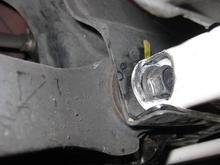 This is how the right front end of the looks like installed.