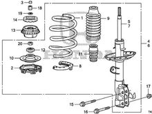 GE strut
