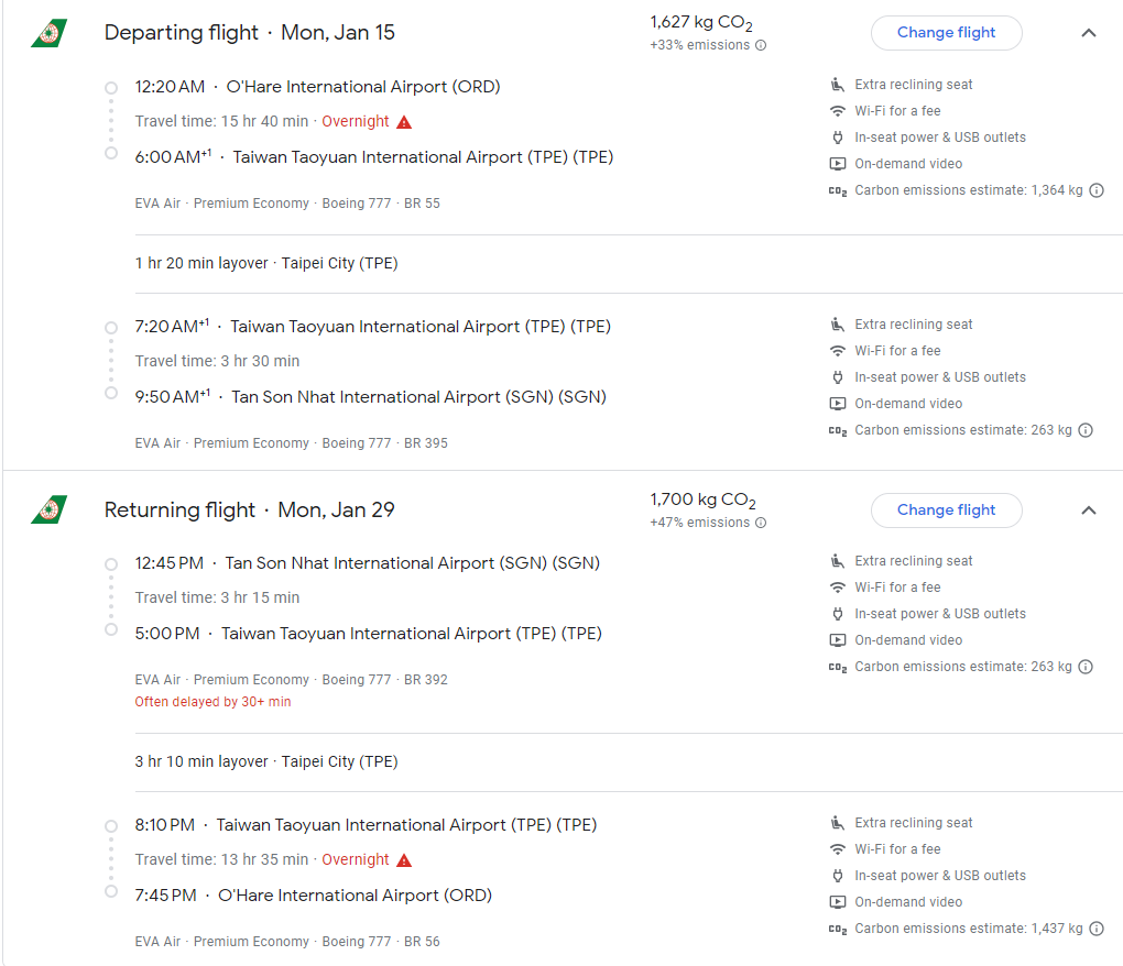 Best routing: ORD-SGN? - FlyerTalk Forums