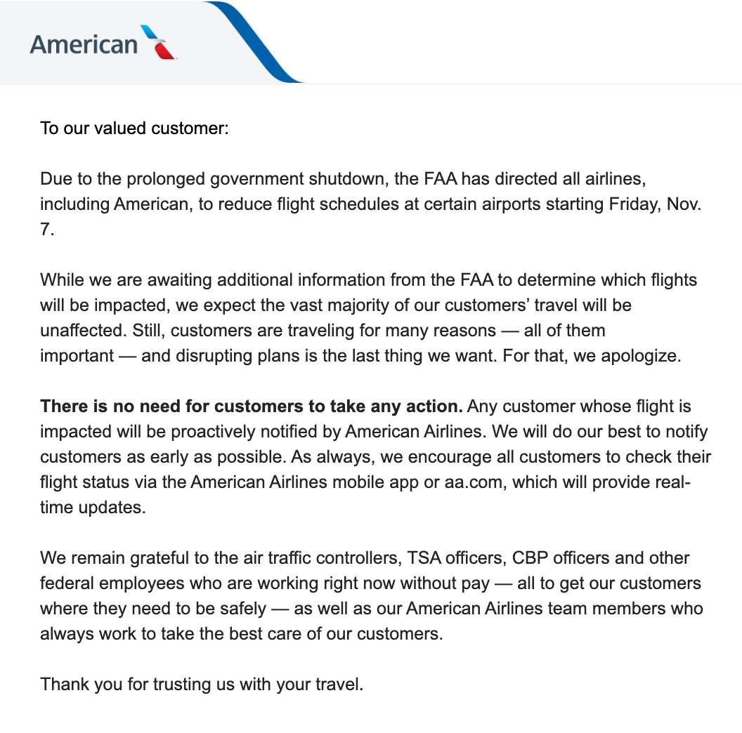 AA Sends ATC Scaleback Email - Page 2 - FlyerTalk Forums