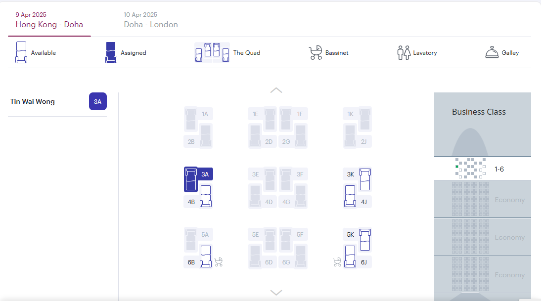 FlyerTalk Forums Qatar Pacific no more?