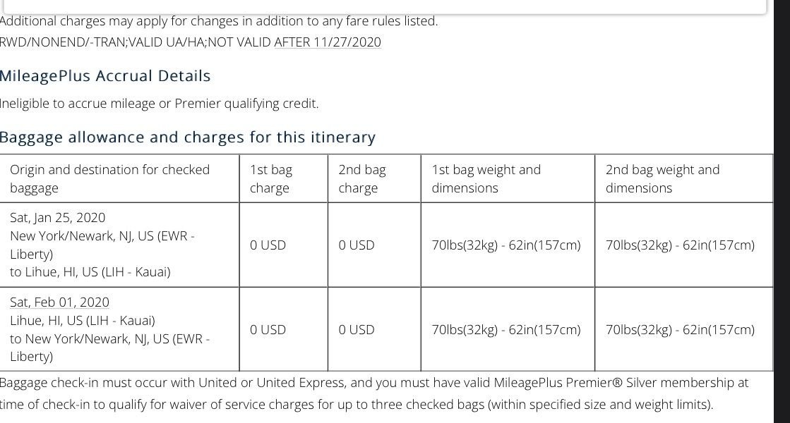 hawaiian airlines baggage weight