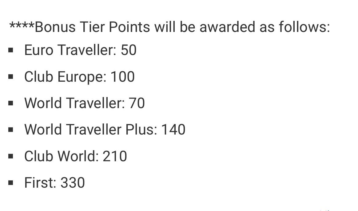 FlyerTalk Forums BA ANNOUNCEMENT BA to move to a spend based Tier