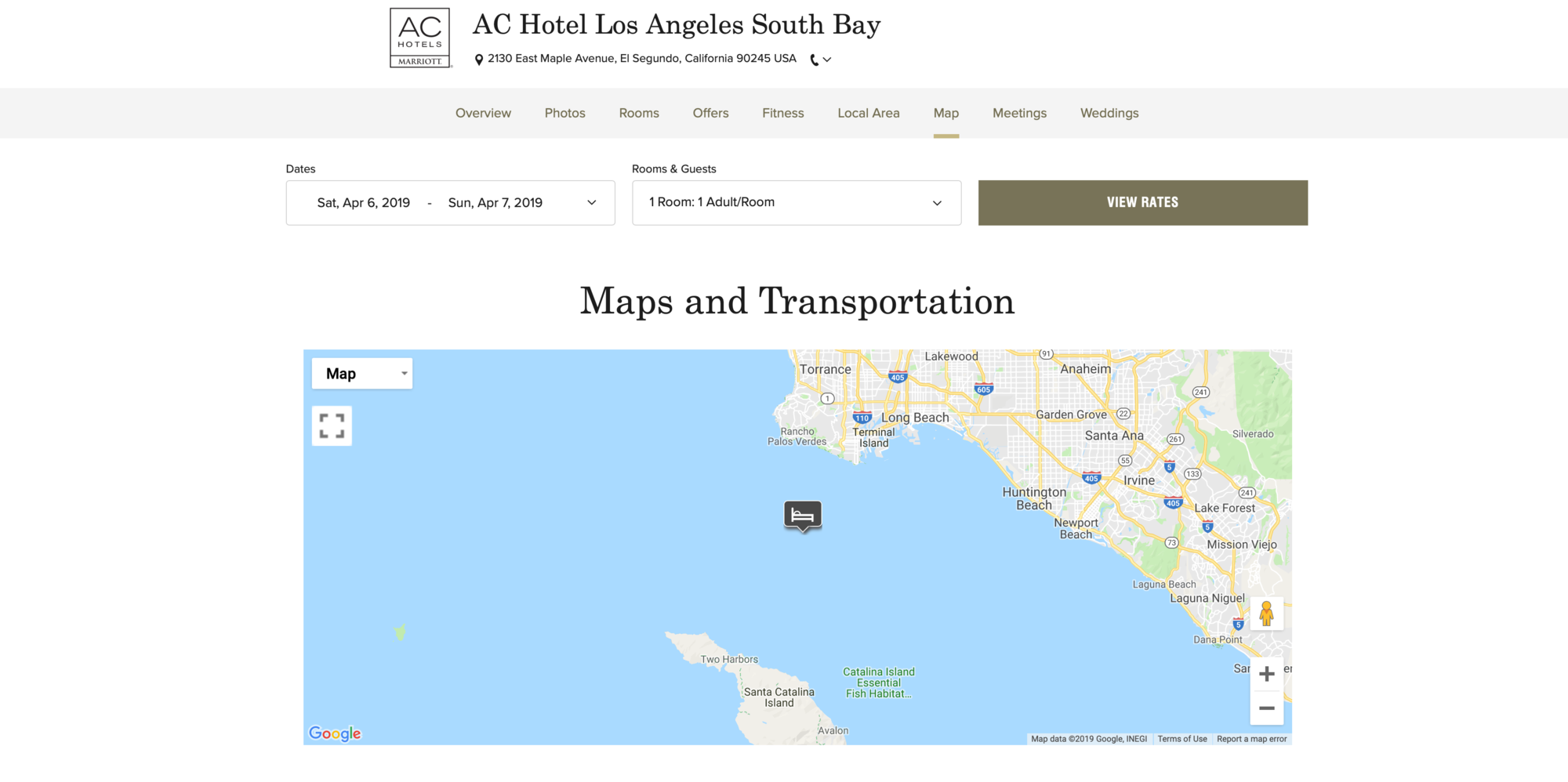 Ac Hotel Los Angeles South Bay Ca Master Thread Flyertalk Forums