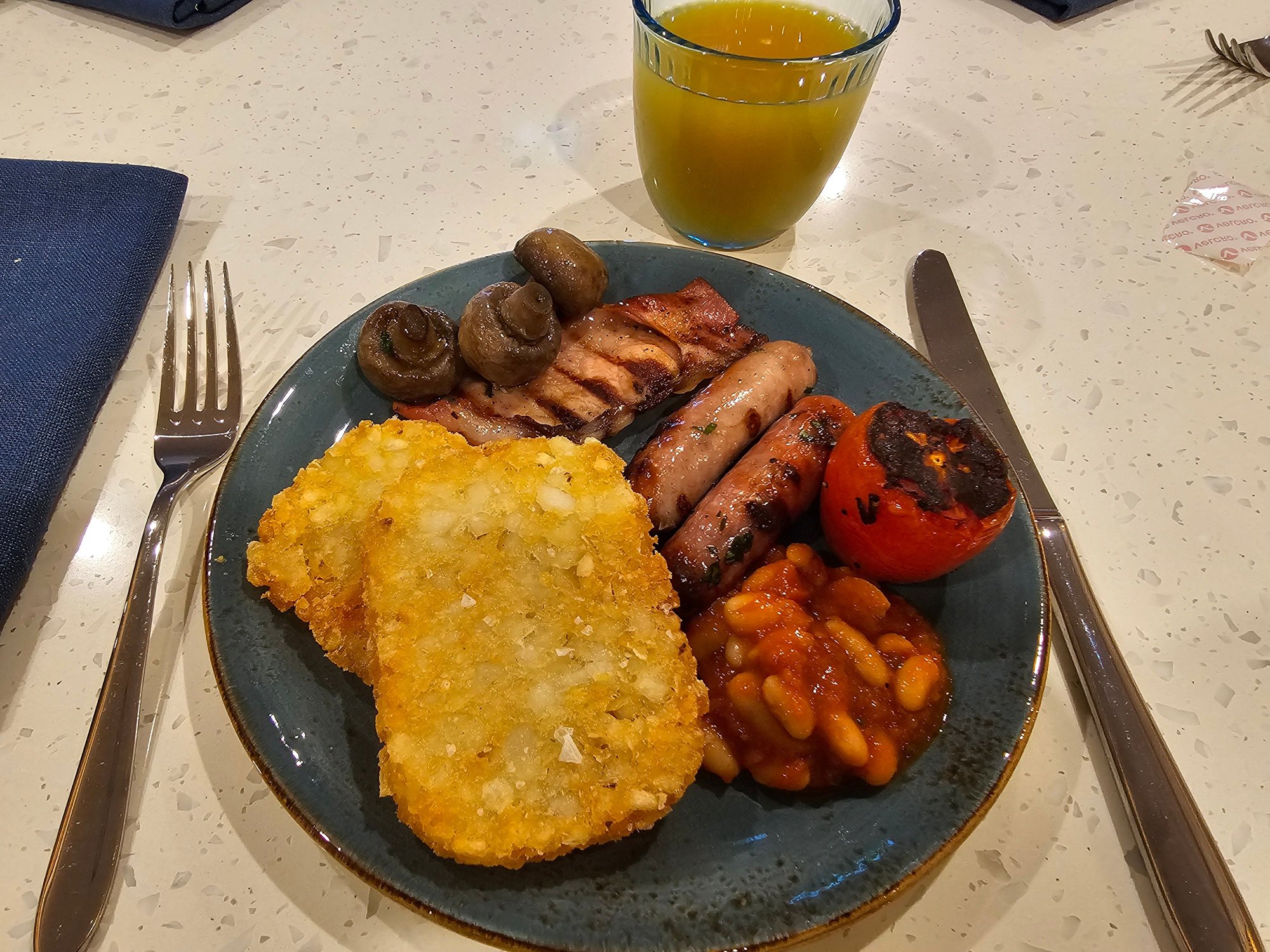 Breakfast buffet