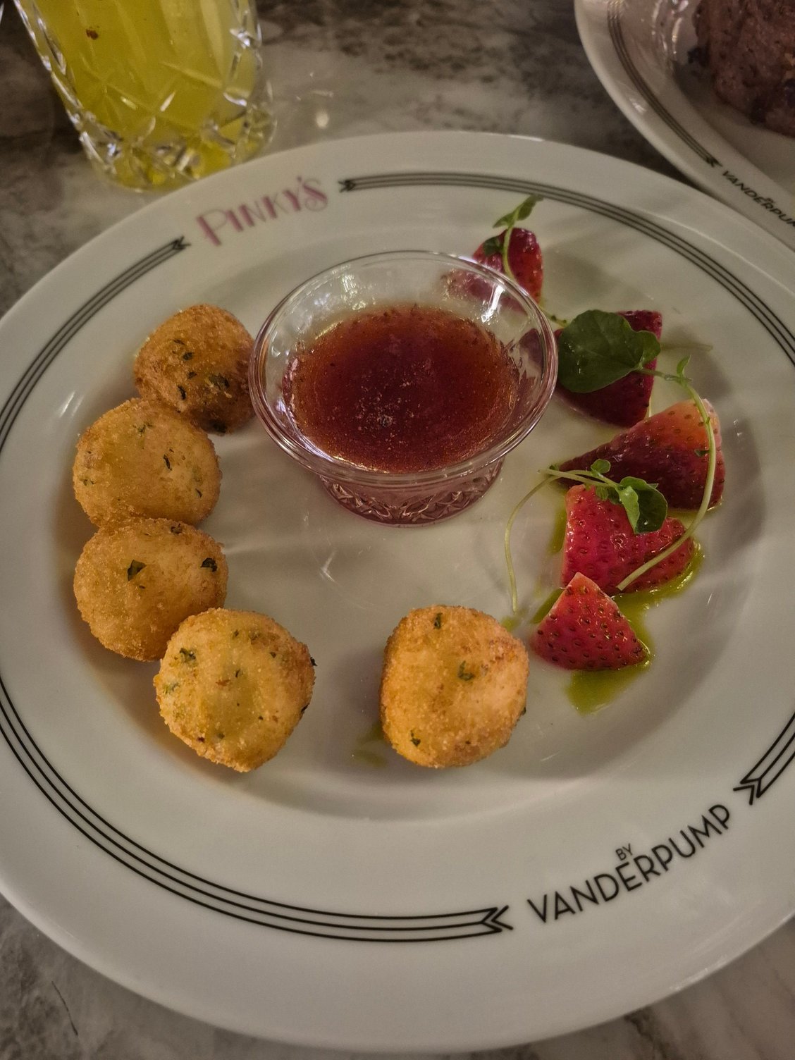 Goat cheese balls