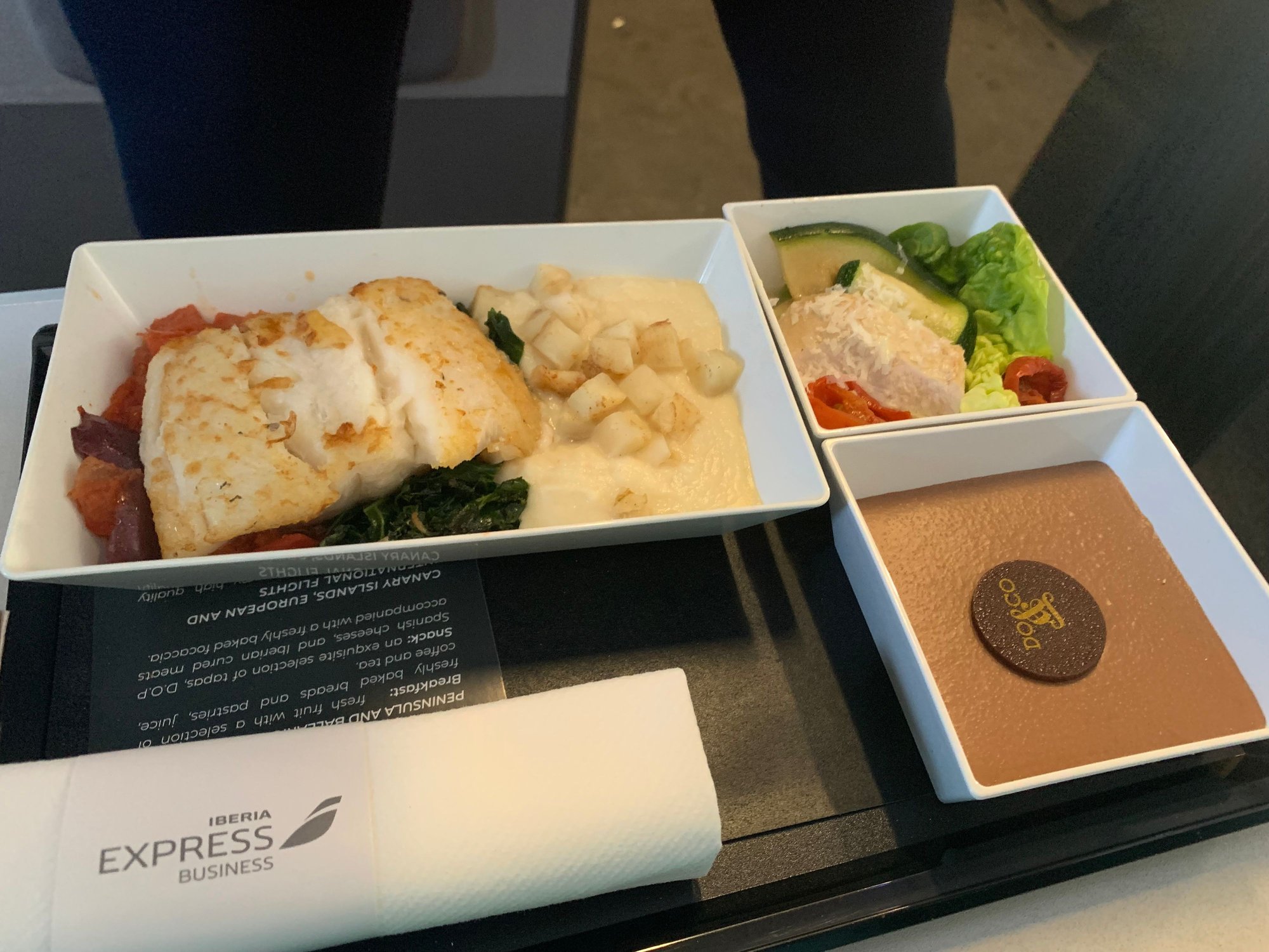 HD Continental Airlines Food Service Tapas Snack Box For Purchase