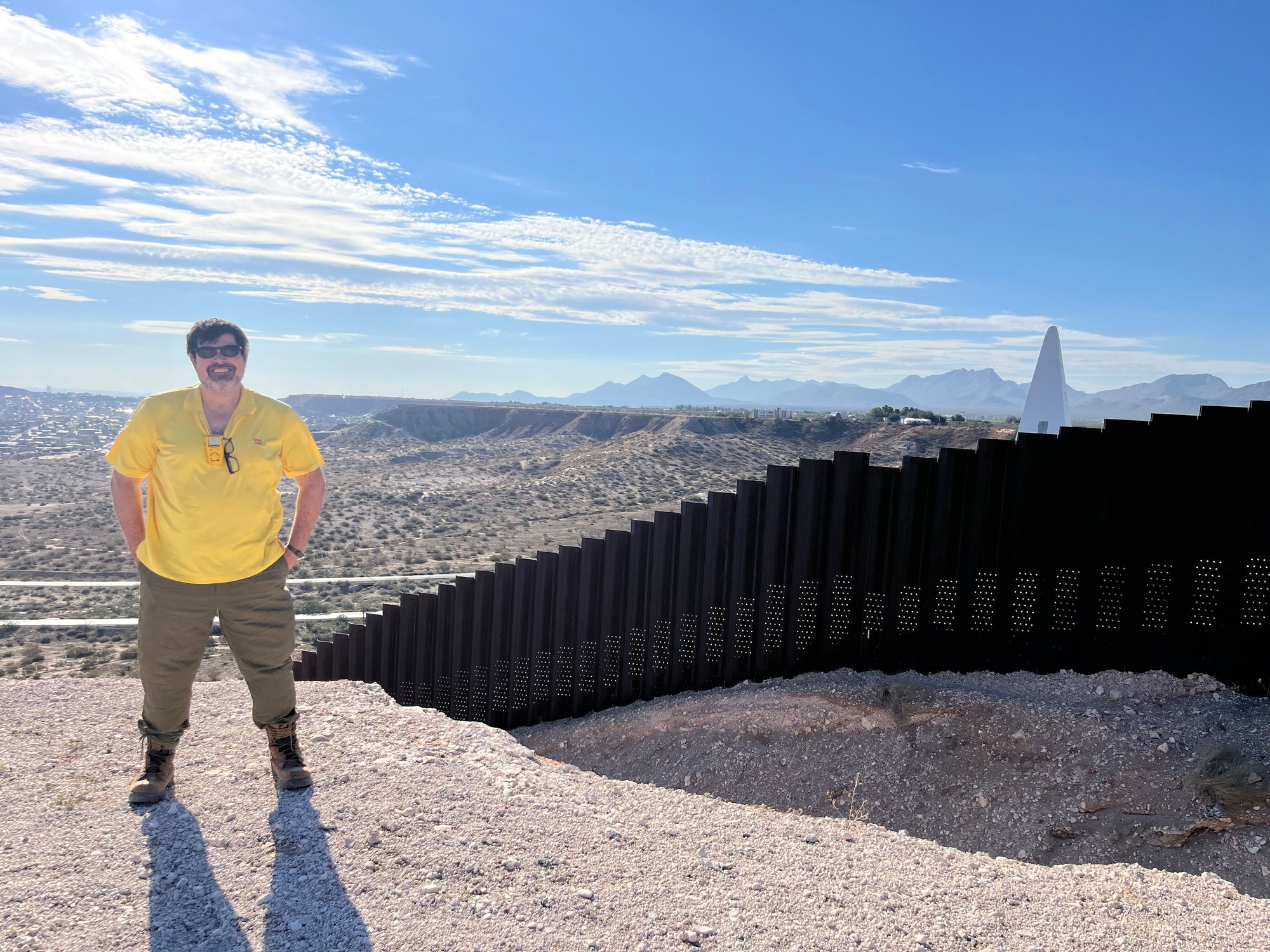 And the famous Great Wall of America