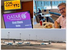 Regional First Class on Qatar Airways from Cairo to Doha