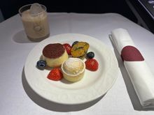 Why can’t KLM serve a normal larger dessert?  Why always these small bites…