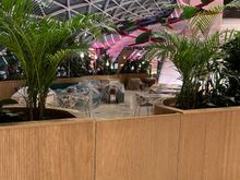 The closed Louis Vuitton cafe
