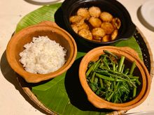 Tofu , “ morning glory “ , ..