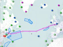 Filled routing. 