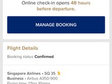 Showing LAX - SIN confirmed 👍