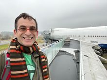 On the wing!