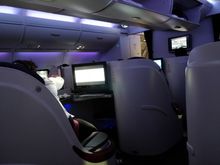 View from seat 12K