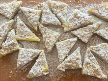 Meyer Lemon Crumb Bars