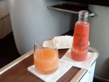 Pre departure fruit drink