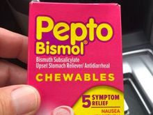 After a stratifying lunch I made the 30 minute drive to Waikiki and stopped at the nearest ABC store for some Tums- but had to settle for Pepto chewable.  Come on we've all been there!    