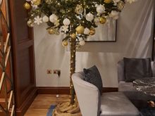 Christmas Tree in the Executive lounge