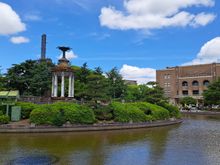 Fountain at tsuruma park