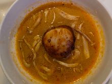 Scallops great too but order two