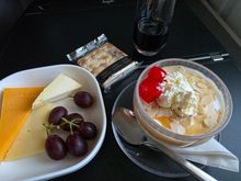 Cheese was boring and cheap. Ice cream great as always. 