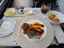 Lamb as main. The lamb was cooked to death