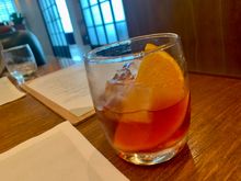 Cathay First, Negroni.