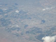 Las Cruces, New Mexico and the Rio Grande
