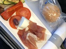 Parma ham, buffalo mozzarella