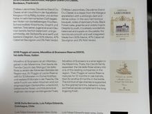 Red Wine Menu