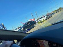 we ran into a trump rally 