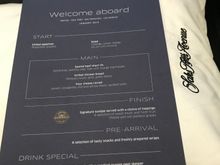 Dinner Menu